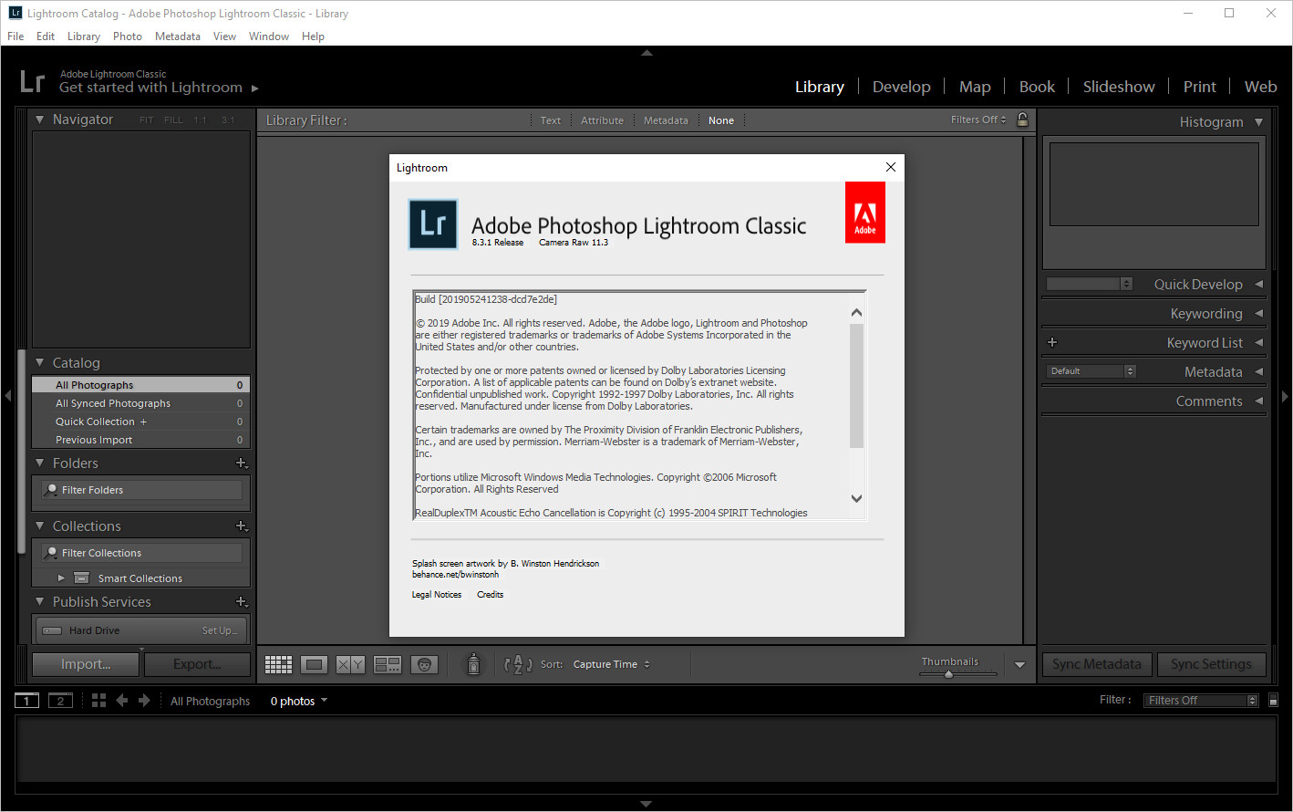 Adobe Photoshop Lightroom Classic CC 2019 v8.3